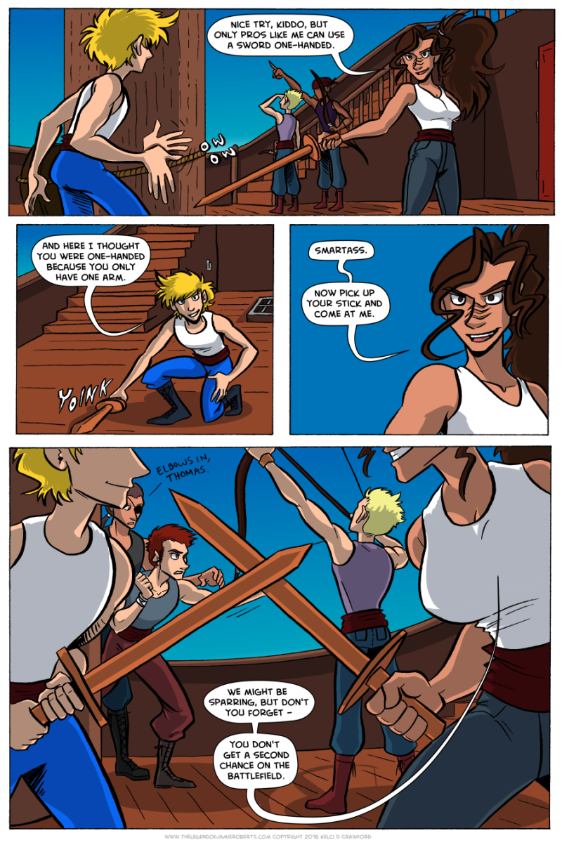 the legend of jamie roberts, page 6