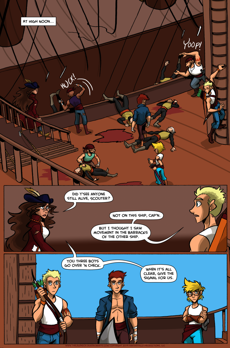 the legend of jamie roberts lgbtq genderqueer pirate comics page 15