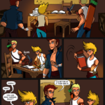 the legend of jamie roberts,genderqueer pirate webcomic page 18