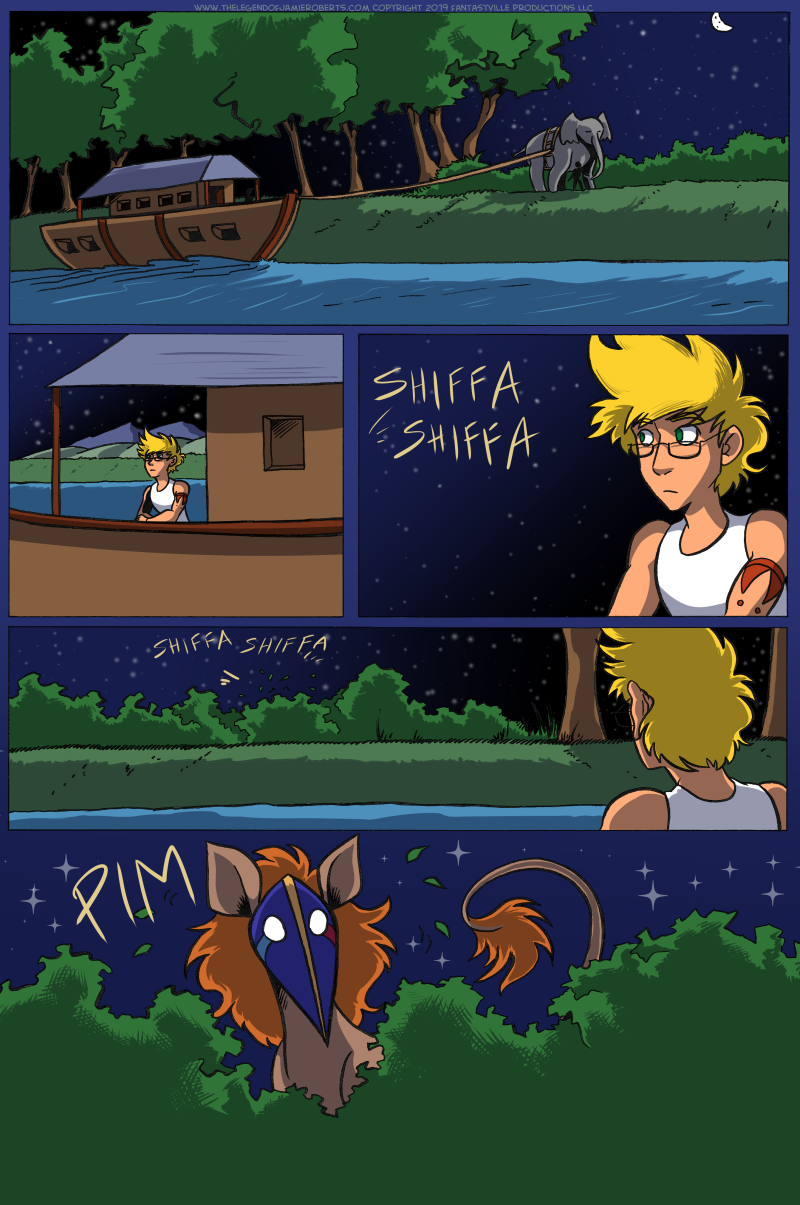 the legend of jamie roberts lgbtq genderqueer webcomic adventure page 45