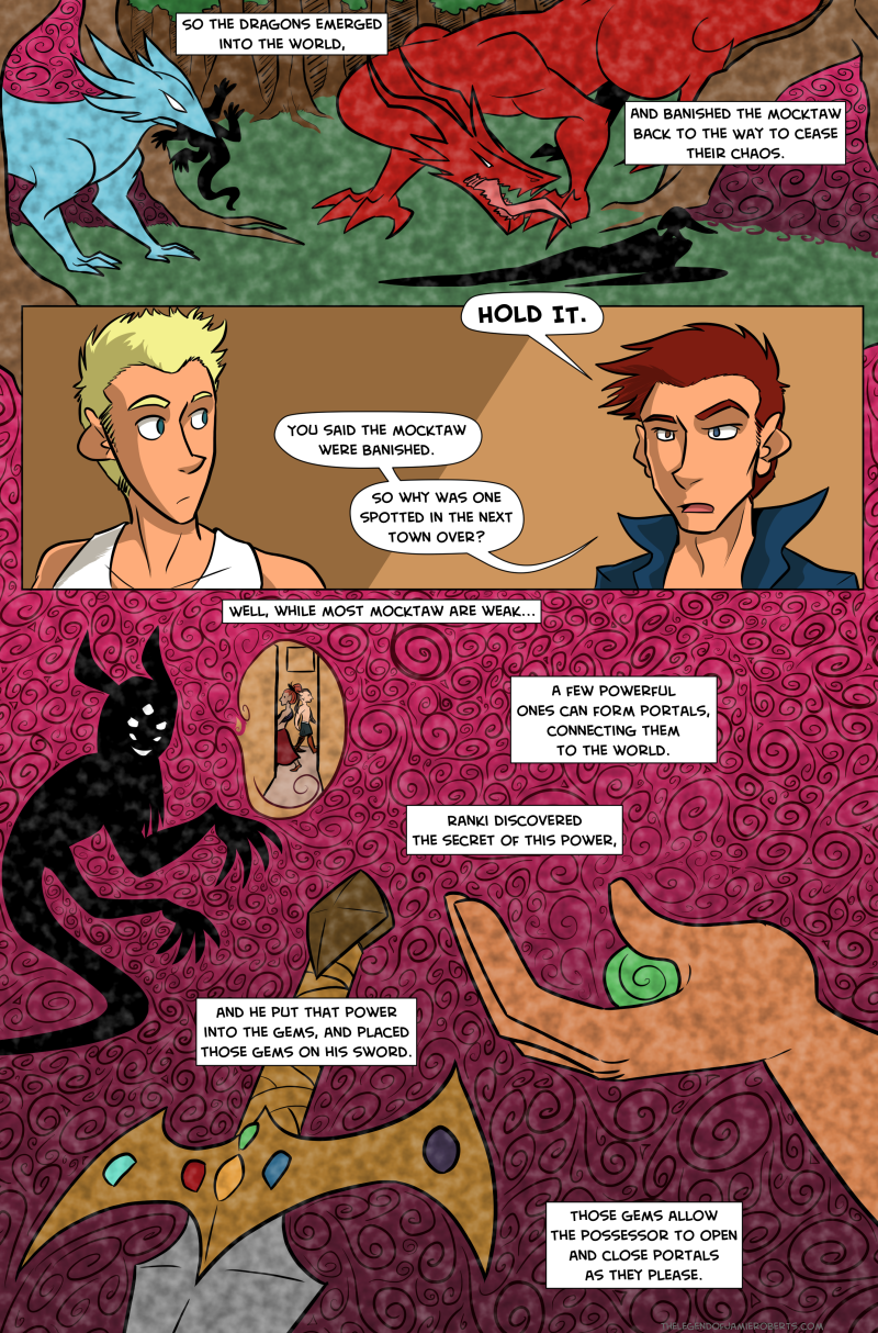 the legend of jamie roberts lgbtq genderqueer pirate magic adventure webcomic page 72