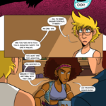 the legend of jamie roberts lgbtq genderqueer pirate fantasy webcomic page 73