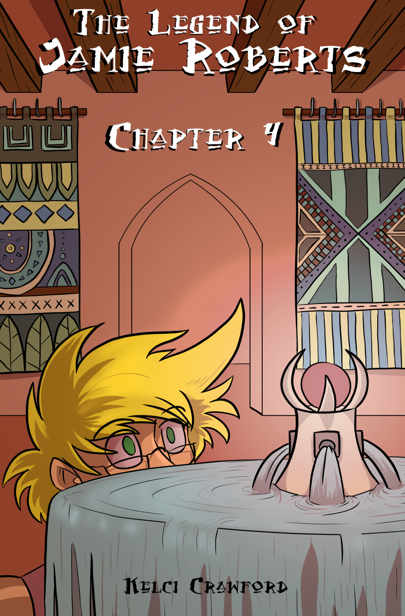 the legend of jamie roberts lgbtq genderqueer pirate adventure webcomic chapter 4 cover art