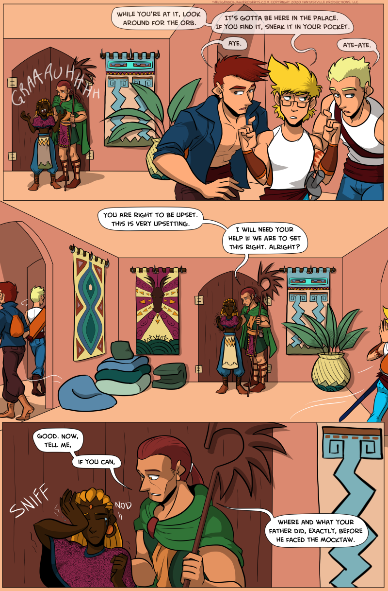the legend of jamie roberts lgbtq genderqueer pirate adventure webcomic page 86