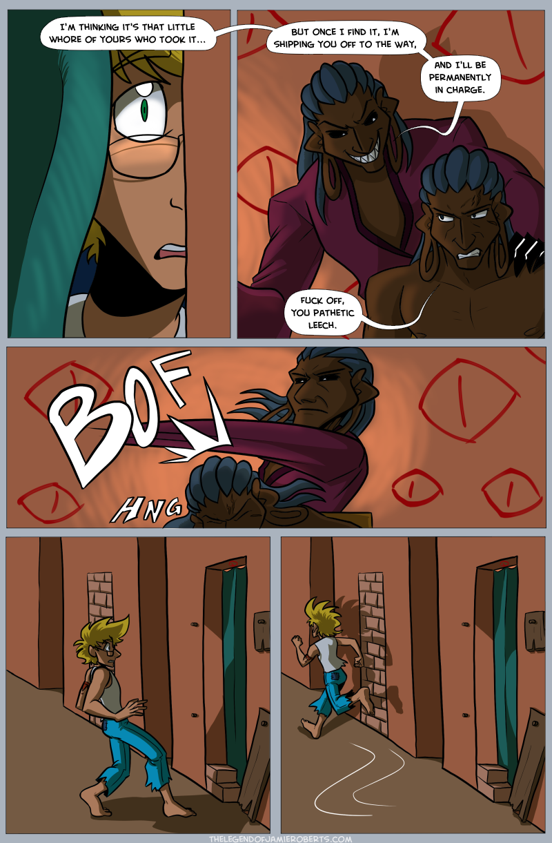 the legend of jamie roberts lgbtq genderqueer pirate adventure webcomic page 109