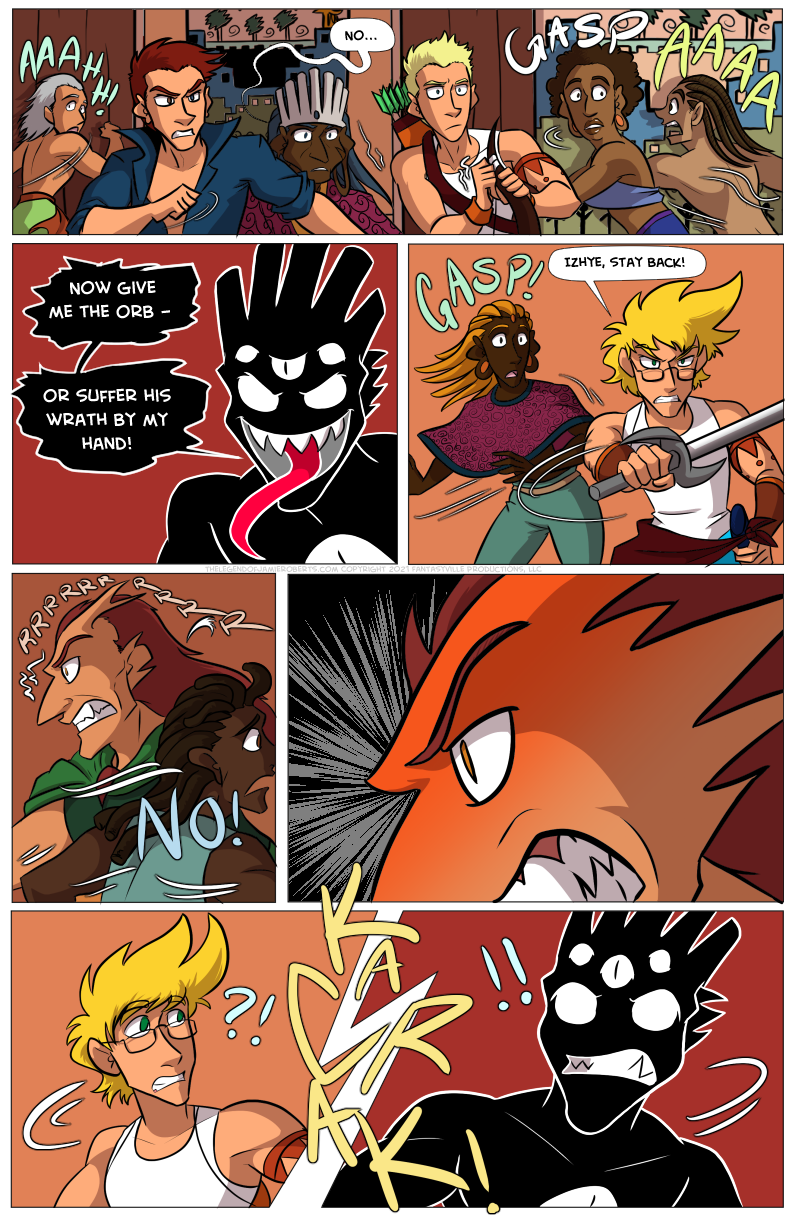 the legend of jamie roberts lgbtq genderqueer pirate adventure webcomic page 122