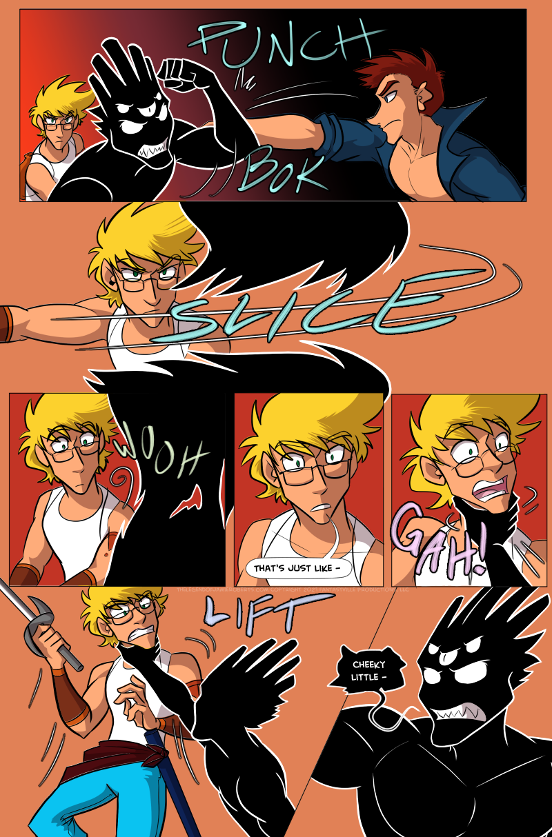 the legend of jamie roberts lgbtq genderqueer pirate adventure webcomic page 125