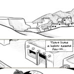 the legend of jamie roberts lgbtq genderqueer pirate adventure webcomic the legend of azu mi page 1