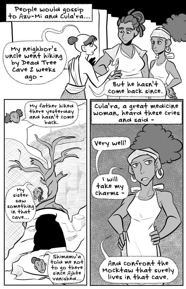 the legend of jamie roberts lgbtq genderqueer pirate adventure webcomic the legend of azu mi page 3
