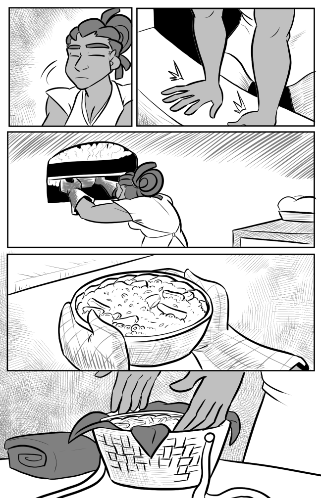 the legend of jamie roberts lgbtq genderqueer pirate adventure webcomic the legend of azu mi page 5