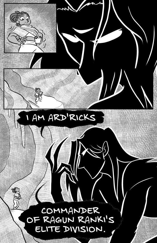 the legend of jamie roberts lgbtq genderqueer pirate adventure webcomic the legend of azu mi page 8