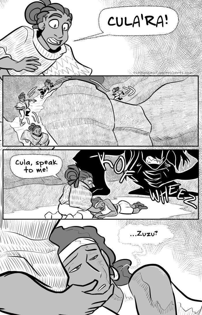 the legend of jamie roberts lgbtq genderqueer pirate adventure webcomic the legend of azu mi page 13
