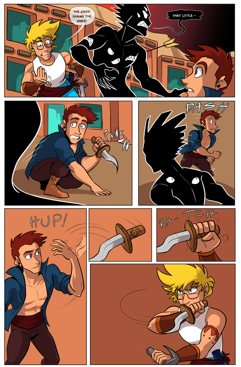 the legend of jamie roberts lgbtq genderqueer pirate adventure webcomic page 133