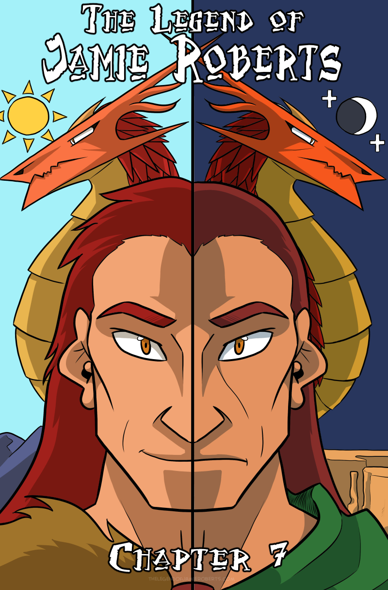 the legend of jamie roberts lgbtq genderqueer pirate adventure webcomic page chapter 7 cover