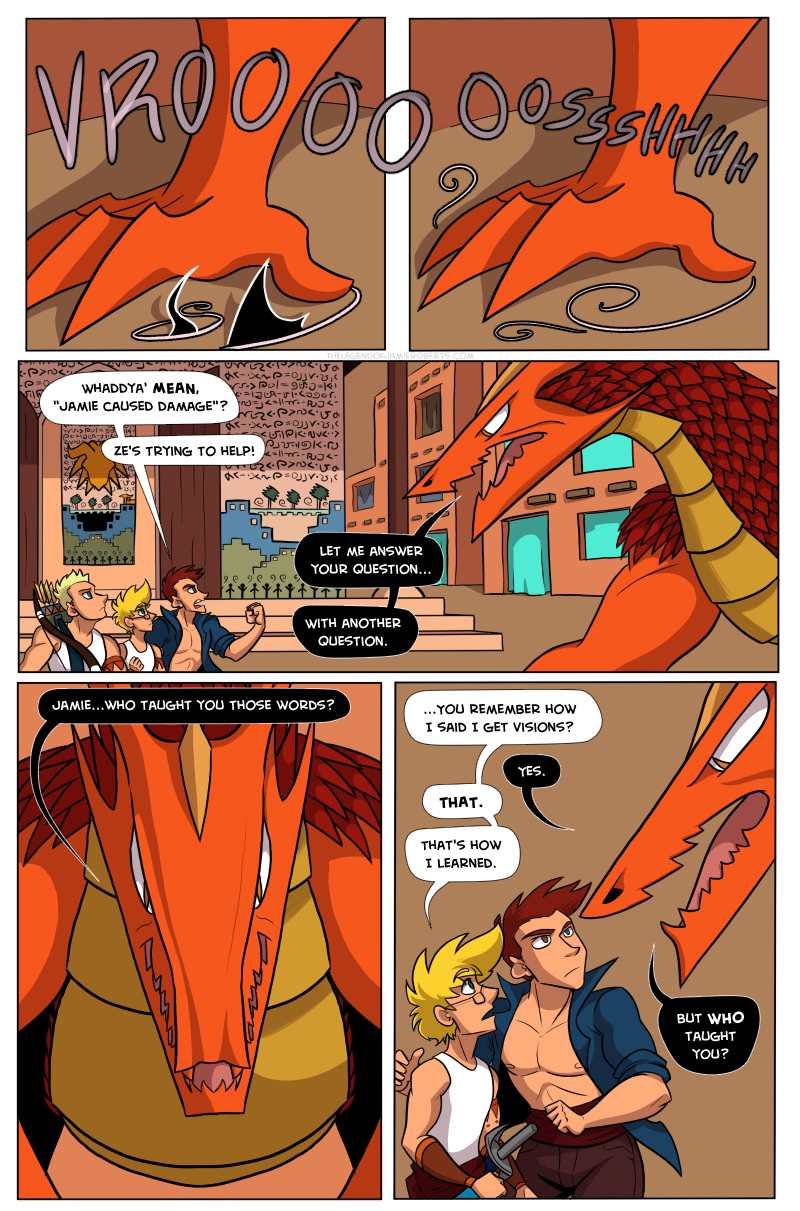 the legend of jamie roberts lgbtq genderqueer pirate adventure webcomic page 165