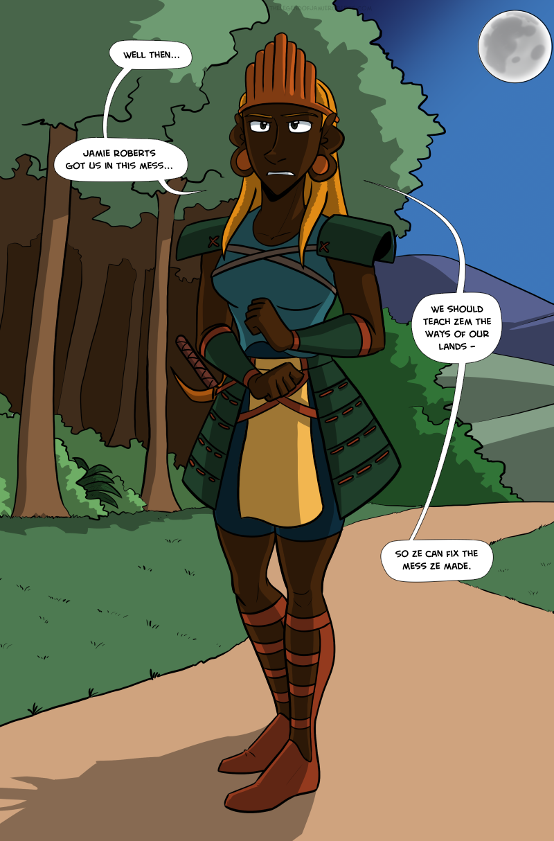 the legend of jamie roberts lgbtq genderqueer pirate adventure webcomic page 187