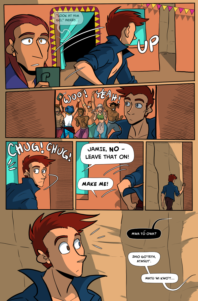 the legend of jamie roberts lgbtq genderqueer pirate adventure webcomic page 190