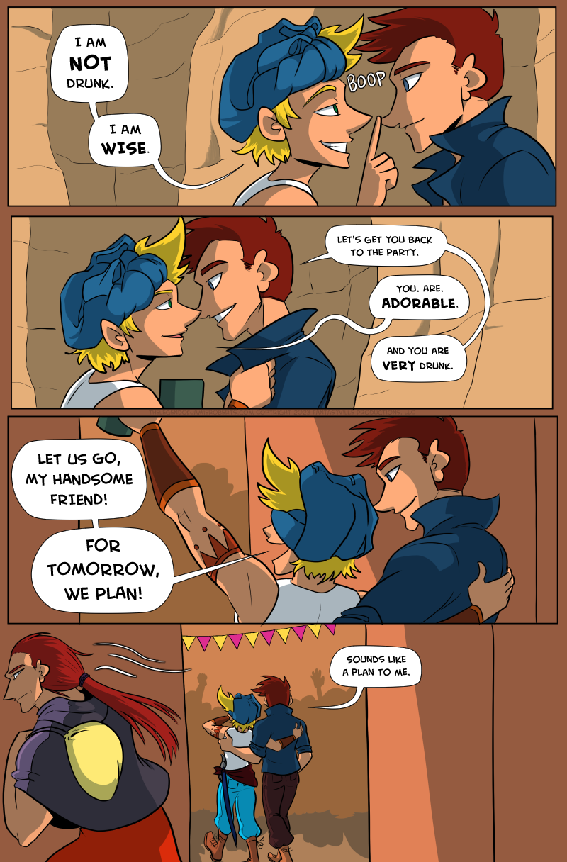 the legend of jamie roberts lgbtq genderqueer pirate adventure webcomic page 197