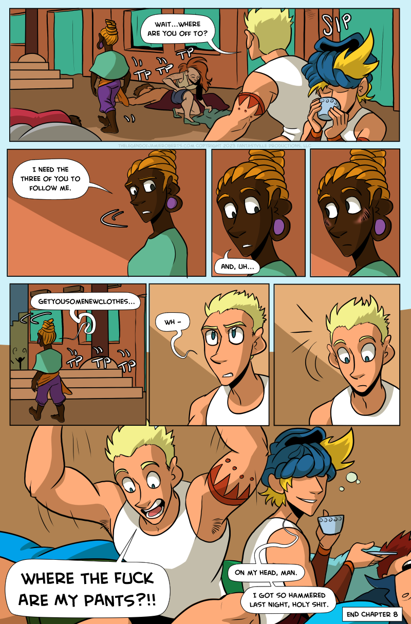 the legend of jamie roberts lgbtq genderqueer pirate adventure webcomic page 200