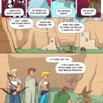 the legend of jamie roberts lgbtq genderqueer pirate adventure webcomic page chapter 10 page 229