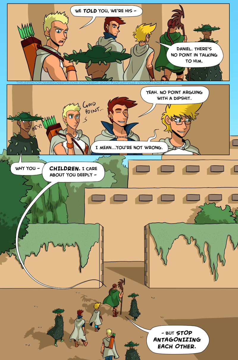 the legend of jamie roberts lgbtq genderqueer pirate adventure webcomic page chapter 11 page 254