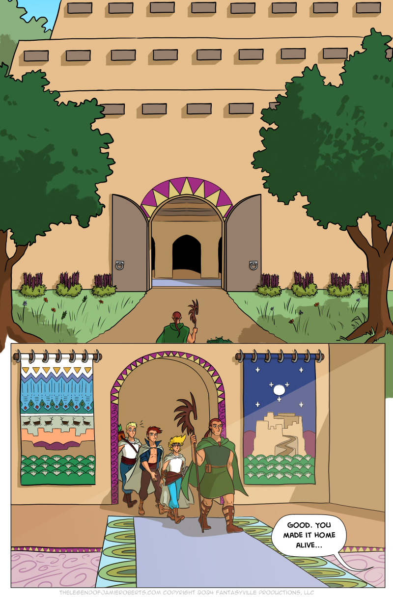 the legend of jamie roberts lgbtq genderqueer pirate adventure webcomic page chapter 11 page 255