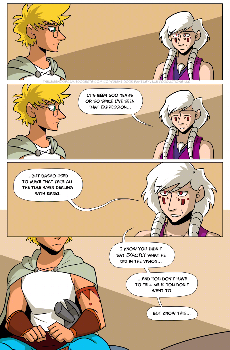 the legend of jamie roberts lgbtq genderqueer pirate adventure webcomic page chapter 11 page 264