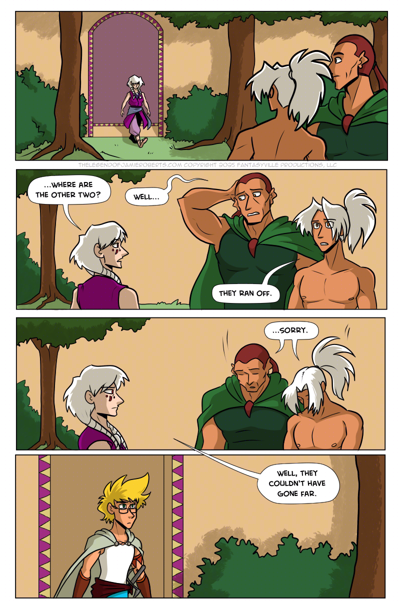 the legend of jamie roberts lgbtq genderqueer pirate adventure webcomic page chapter 11 page 268
