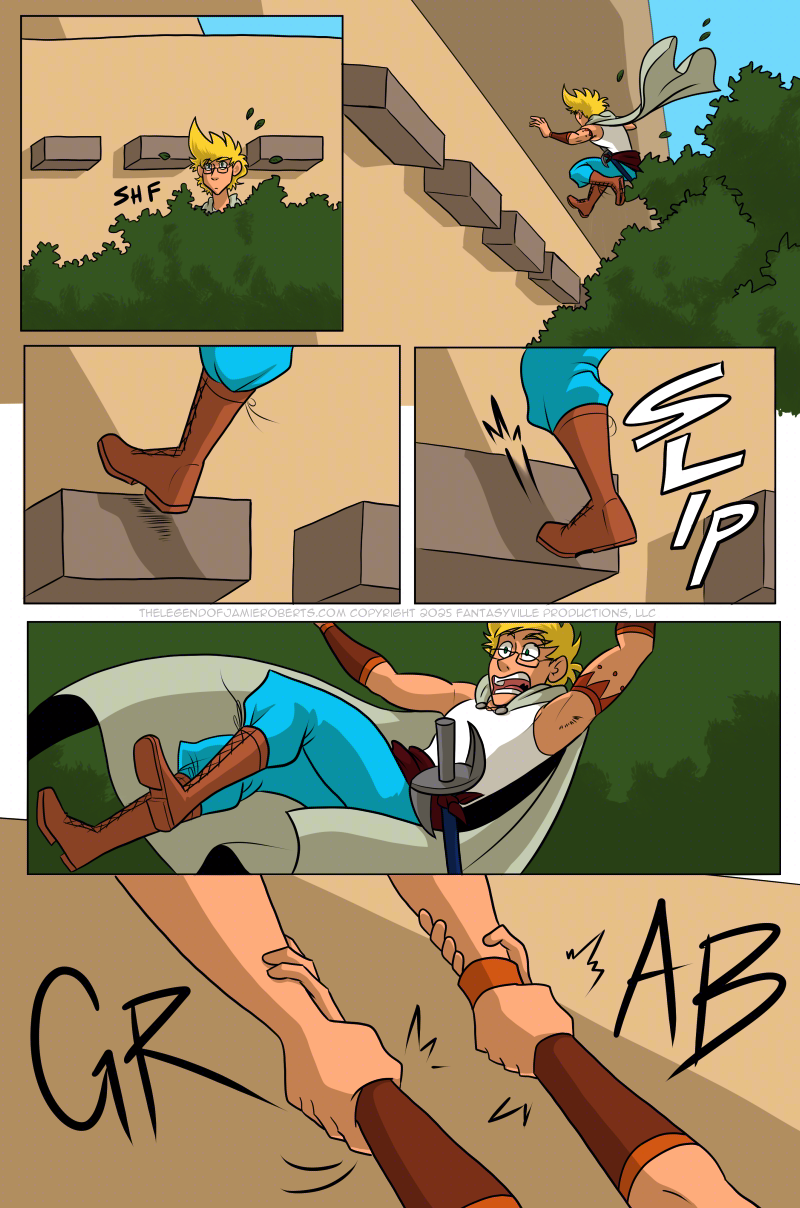 the legend of jamie roberts lgbtq genderqueer pirate adventure webcomic page chapter 11 page 270