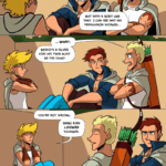 the legend of jamie roberts lgbtq genderqueer pirate adventure webcomic page chapter 12 page 277