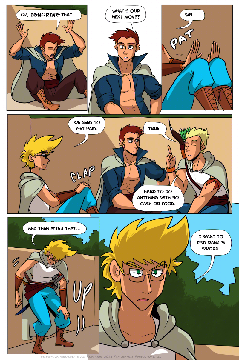 the legend of jamie roberts lgbtq genderqueer pirate adventure webcomic page chapter 12 page 278