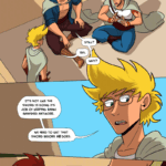 the legend of jamie roberts lgbtq genderqueer pirate adventure webcomic page chapter 12 page 279