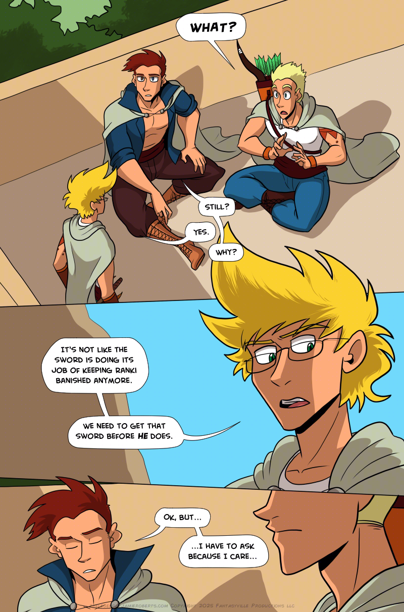 the legend of jamie roberts lgbtq genderqueer pirate adventure webcomic page chapter 12 page 279