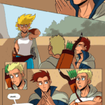 the legend of jamie roberts lgbtq genderqueer pirate adventure webcomic page chapter 12 page 280