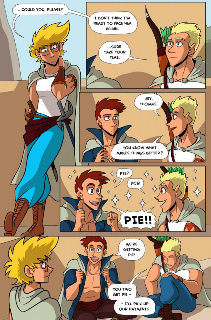 the legend of jamie roberts lgbtq genderqueer pirate adventure webcomic page chapter 12 page 281
