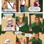 the legend of jamie roberts lgbtq genderqueer pirate adventure webcomic page chapter 12 page 283