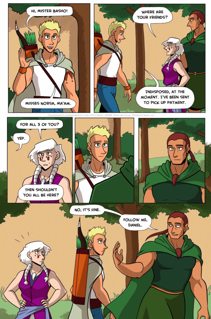 the legend of jamie roberts lgbtq genderqueer pirate adventure webcomic page chapter 12 page 283