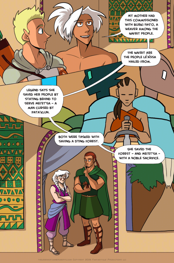 the legend of jamie roberts lgbtq genderqueer pirate adventure webcomic page chapter 12 page 285