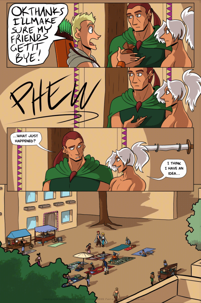 the legend of jamie roberts lgbtq genderqueer pirate adventure webcomic page chapter 12 page 287
