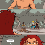 In this page of The Legend of Jamie Roberts, Ranki returns!